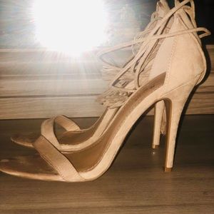 Lulu’s Lace Up Stiletto’s